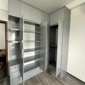 Tủ quần áo chữ L 2 x 3 cánh 1 kệ nhựa Chin Huei 2.0 plus HĐ-TAL05